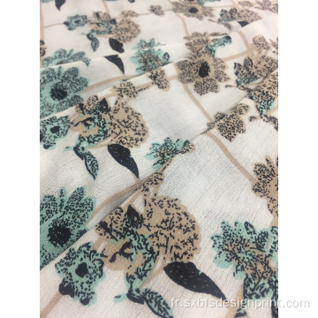 Rayon Crêpe 3024S Impression Tissé Fabirc